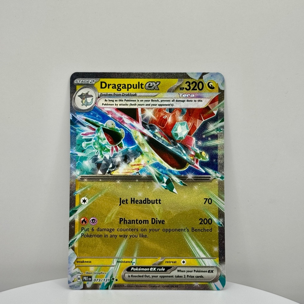 Pokemon ~ Dragapult Ex Card